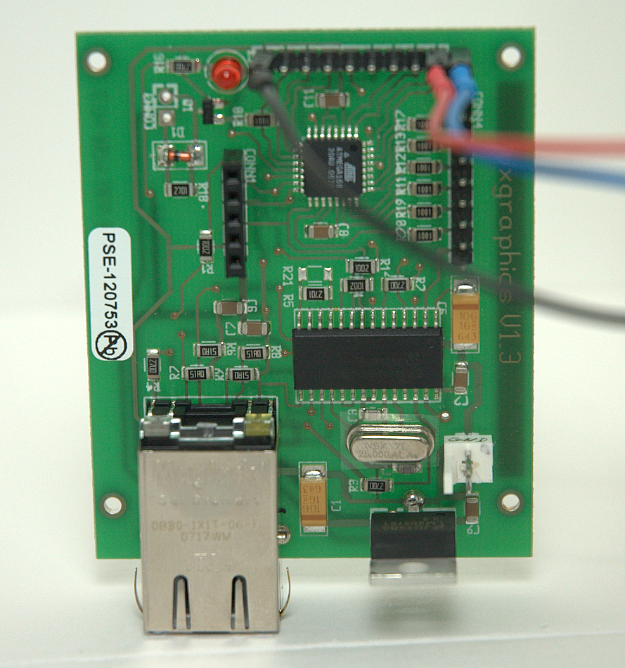 Server in top view Server in top view